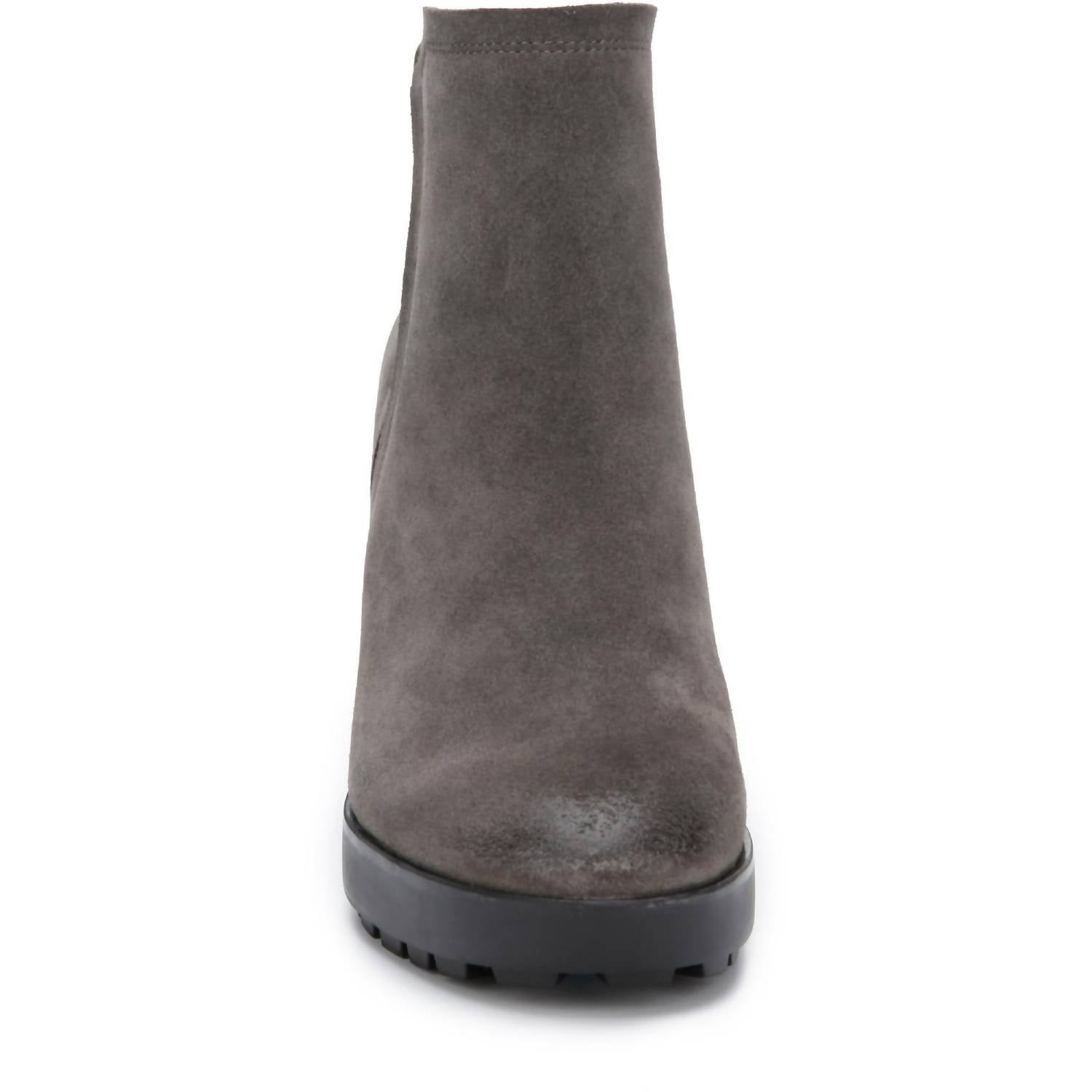Kenneth Cole - Womens Justin Lug Chelsea PG Faux Leather Ankle Boots