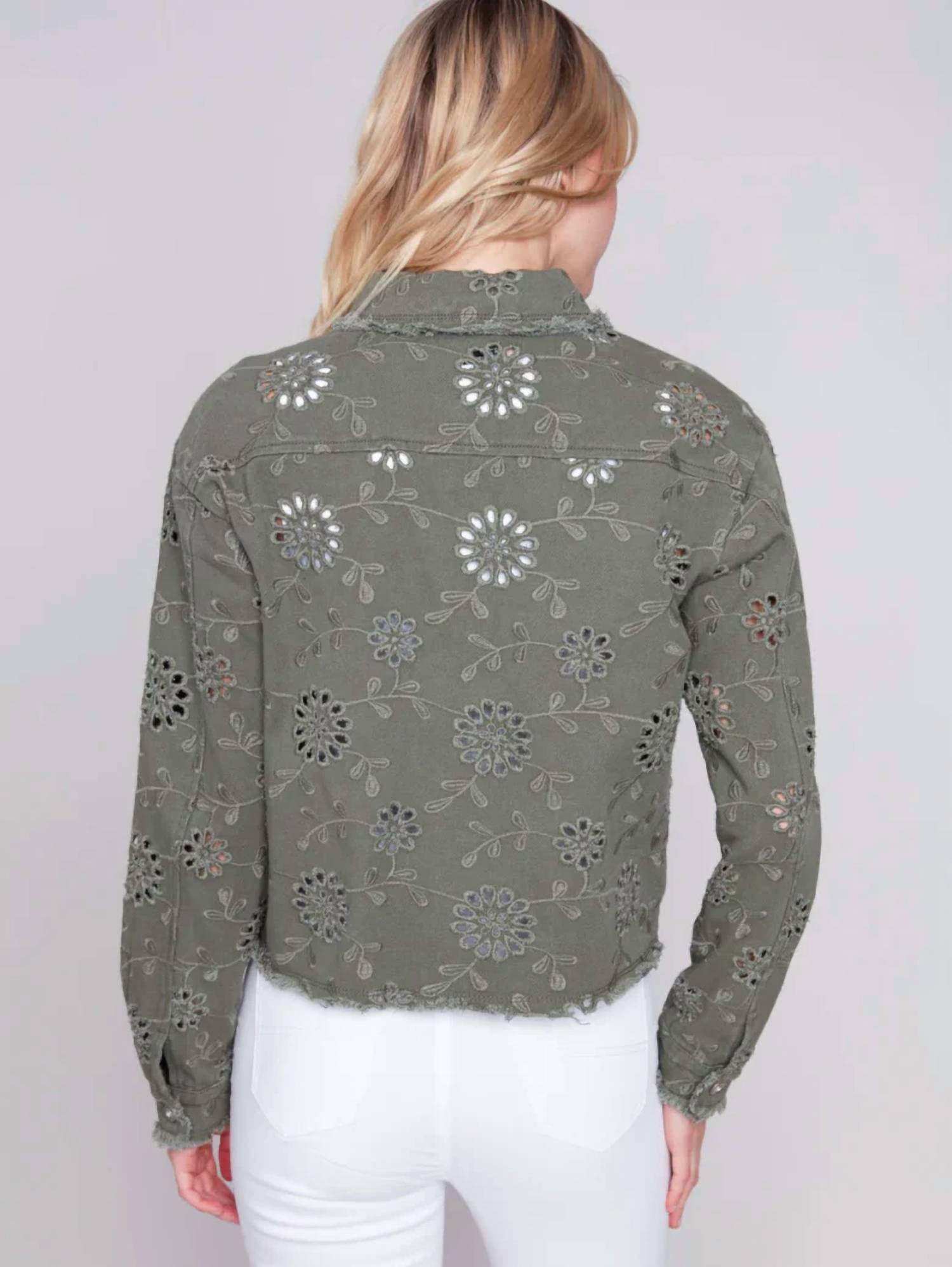 Charlie B - Eyelet Jacket