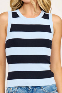 Lucy Paris - Curren Striped Top