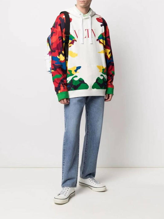 Valentino - Camou7 Print Hoodie