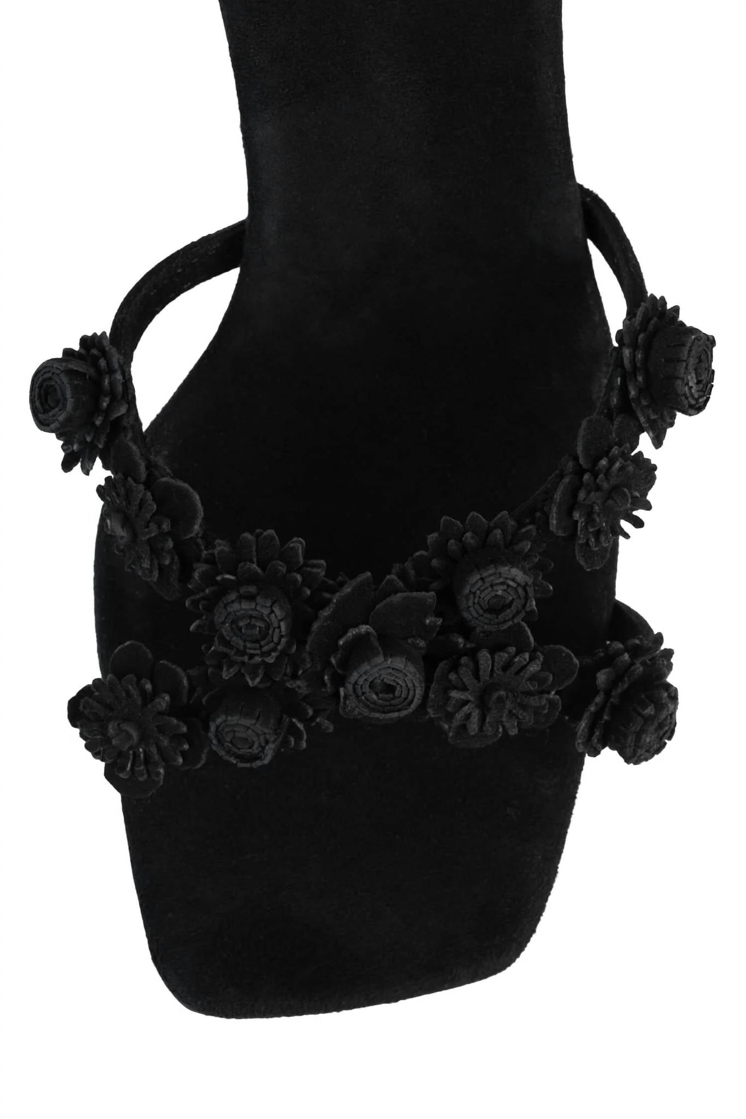 Jeffrey Campbell - Women's Ditzy Block Heel Flower Strap Sandal