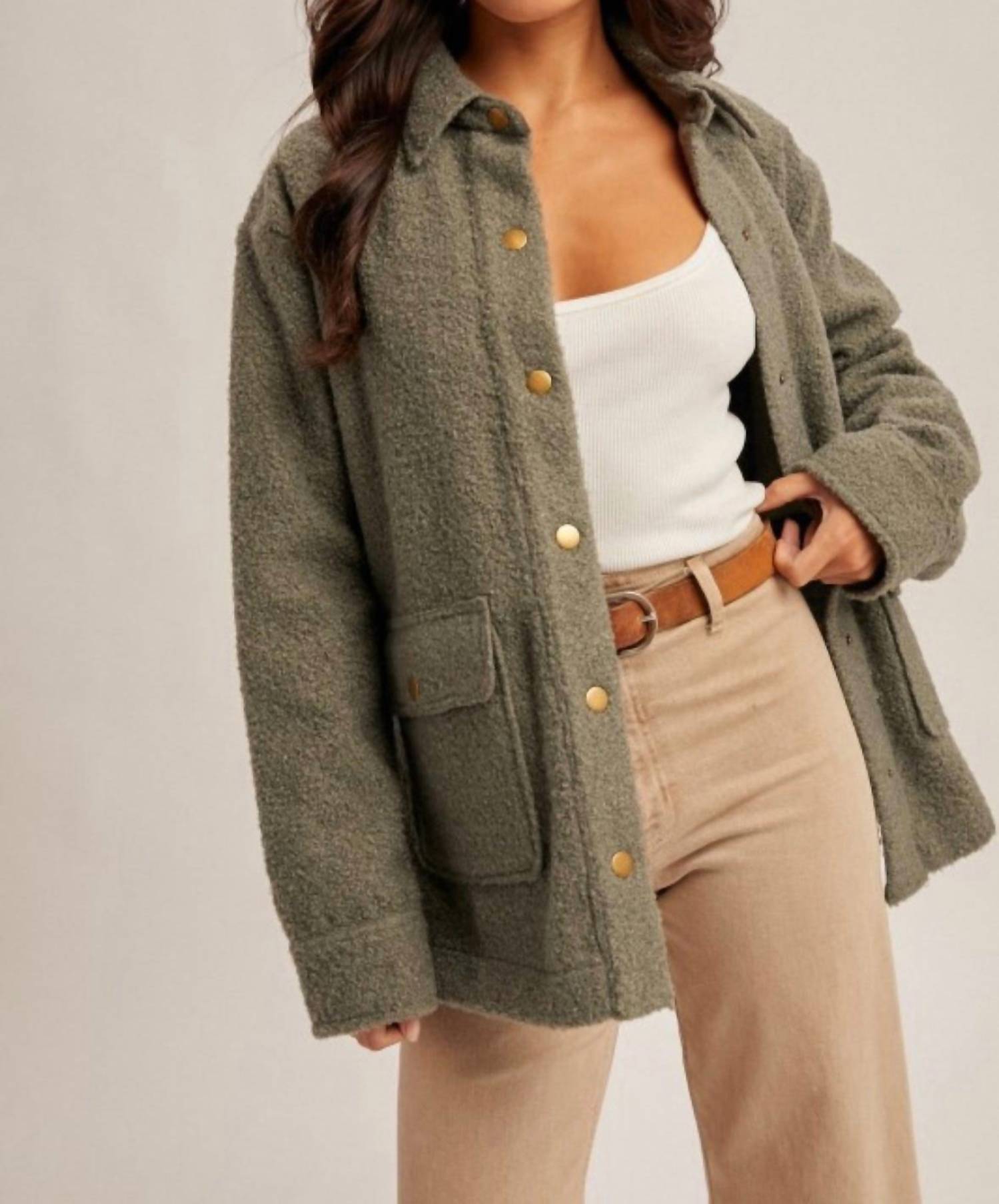 Hem & Thread - CARRIE TEDDY JACKET