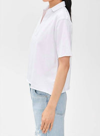 Frank & Eileen - Patty Popover Henley Top