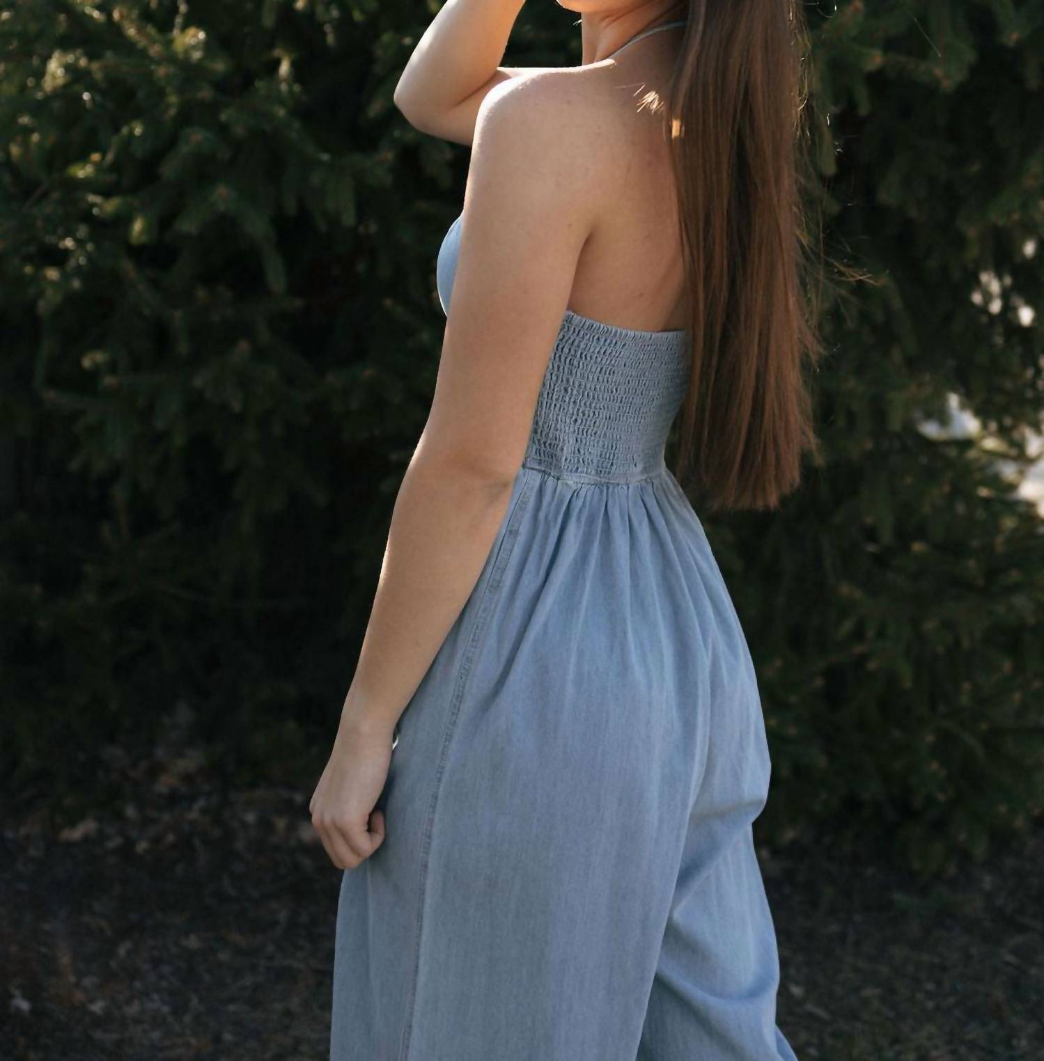 Mustard Seed - Halter Jumpsuit