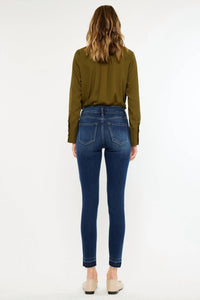 Kancan - Double Waist High Rise Ankle Skinny Jean