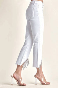 Risen - Rise And Sparkle Straight Jeans