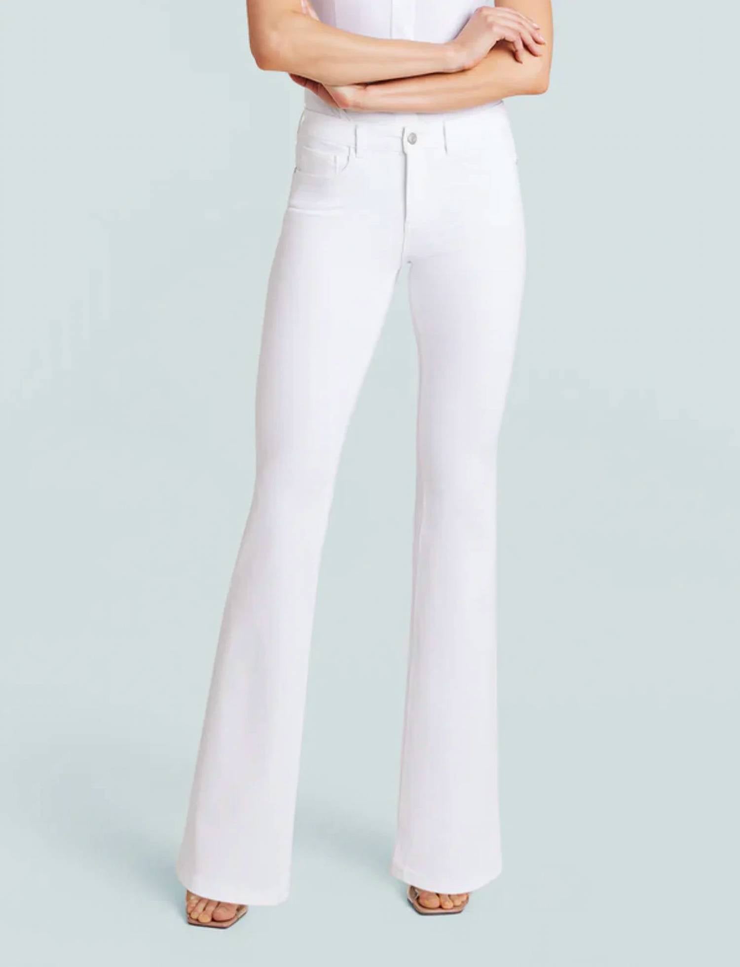 Commando - Do It All Five Pocket Mid-rise Flare Jeans