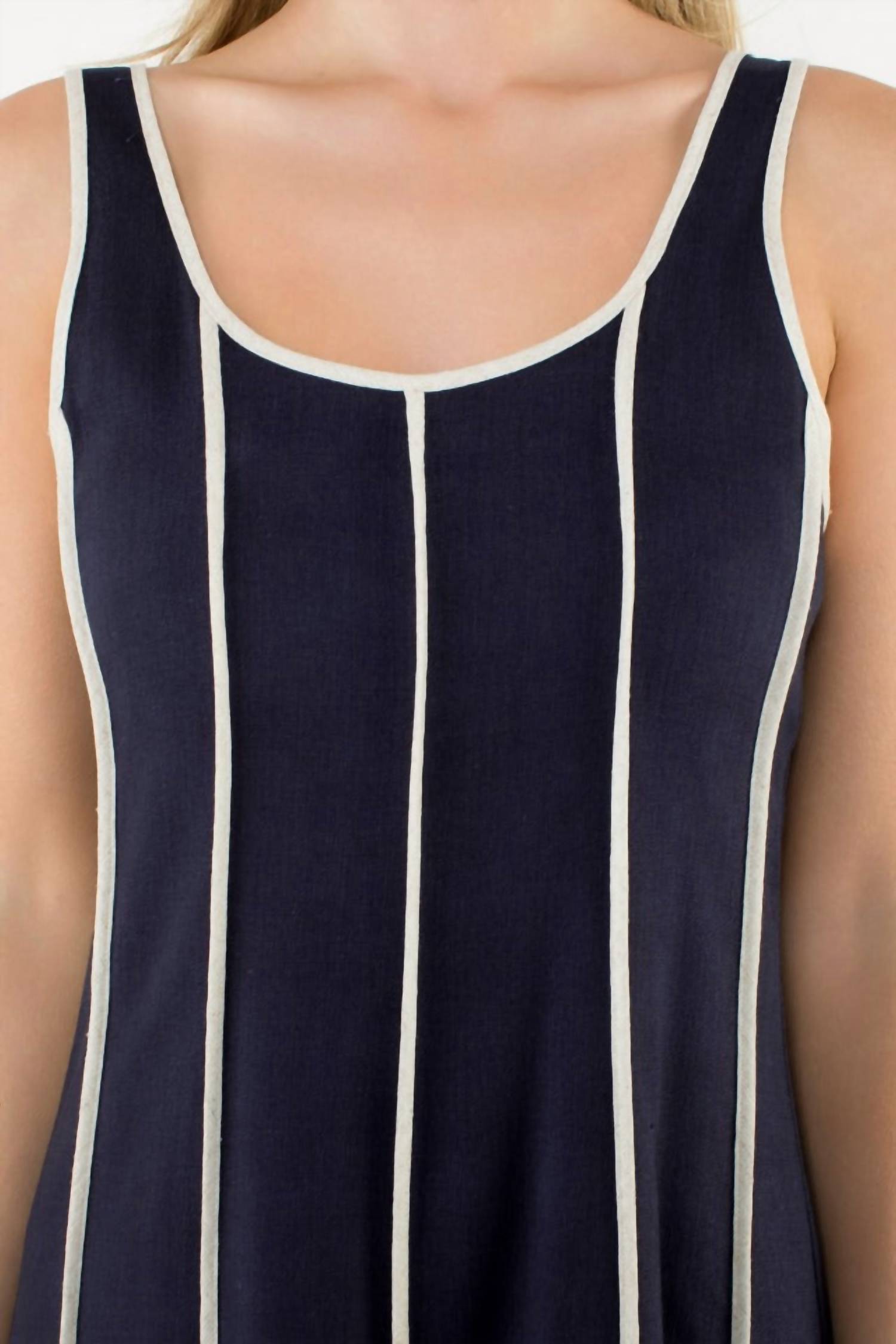 Thml - Anastasia Piped Midi Dress