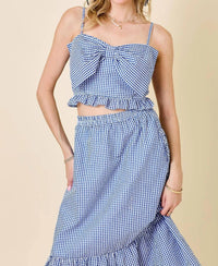 Day + Moon - Hampshire Gingham Top