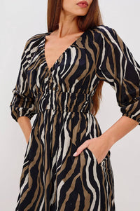 Rails Paio Dress in canyon stripe - women's dress - alternate view