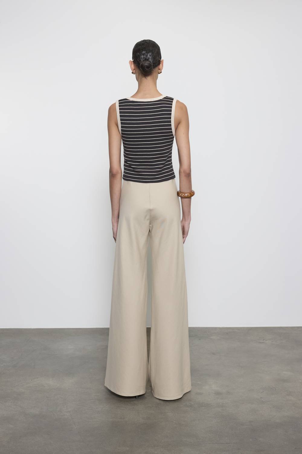 Enza Costa - COTTON STRIPE CLASSIC U TANK
