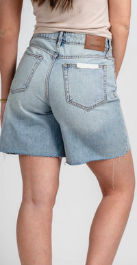 Hidden - High Waist Bermuda Shorts
