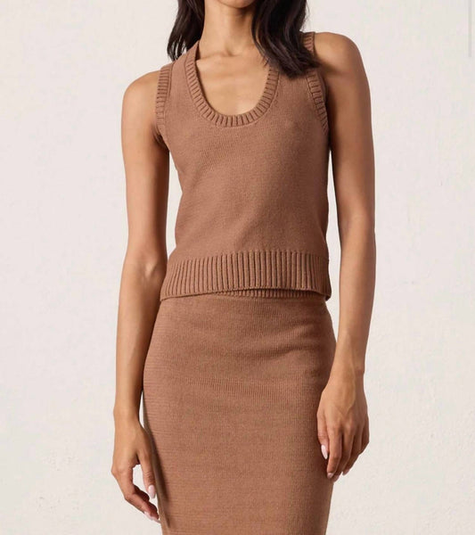 Nsf - Valeria Cotton Sweater Tank