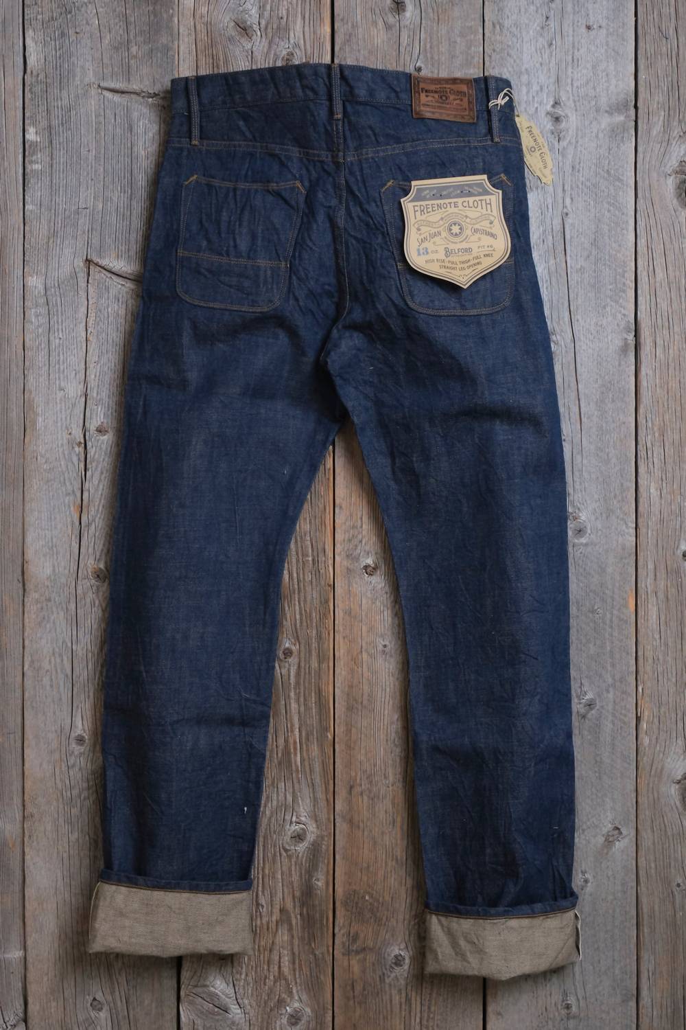 Freenote Cloth - Belford Straight Cut 13 Ounce Jeans