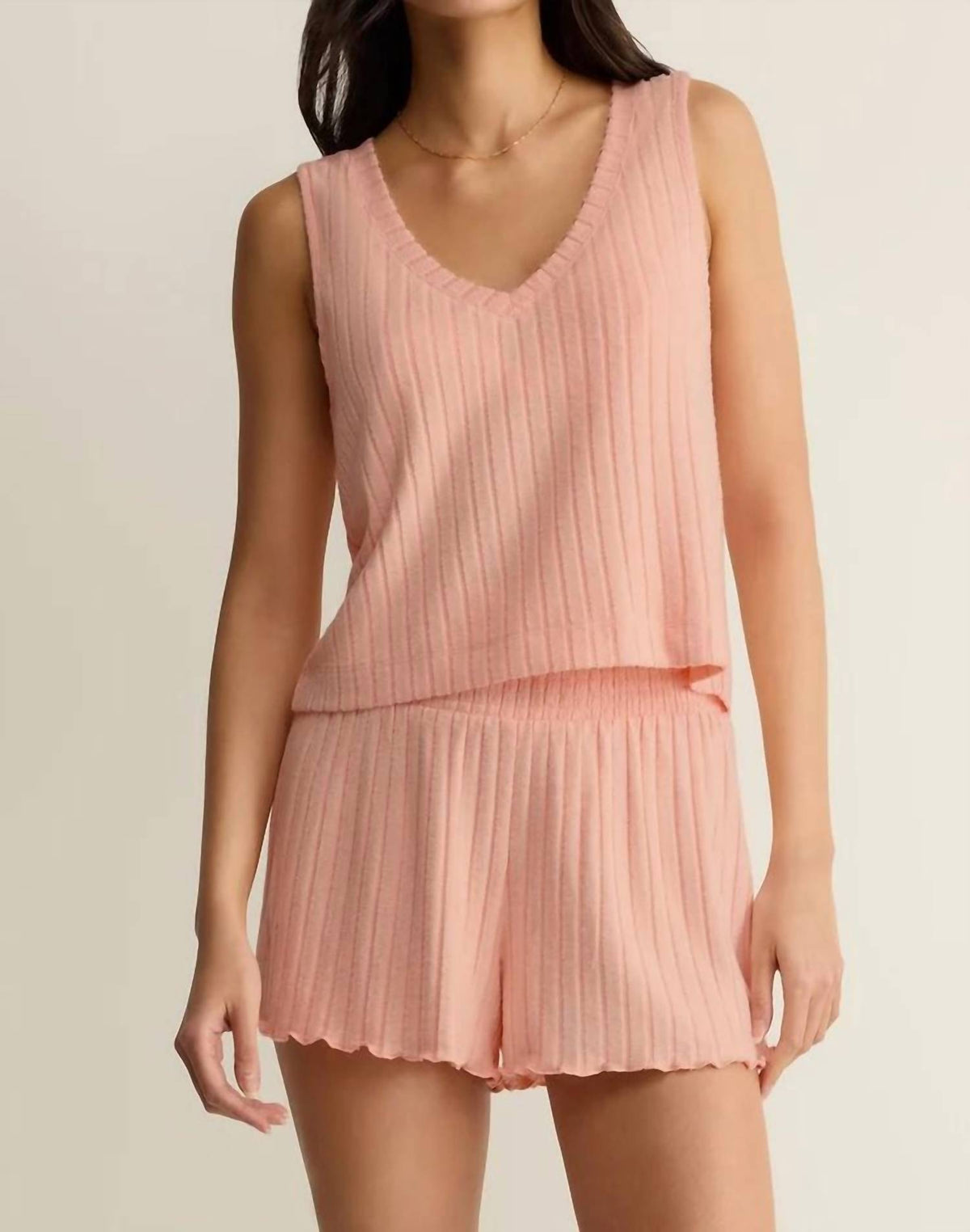 Z Supply - Sloane v neck ribbed tank