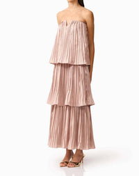 Elliatt - Lison Tiered Strapless Gown