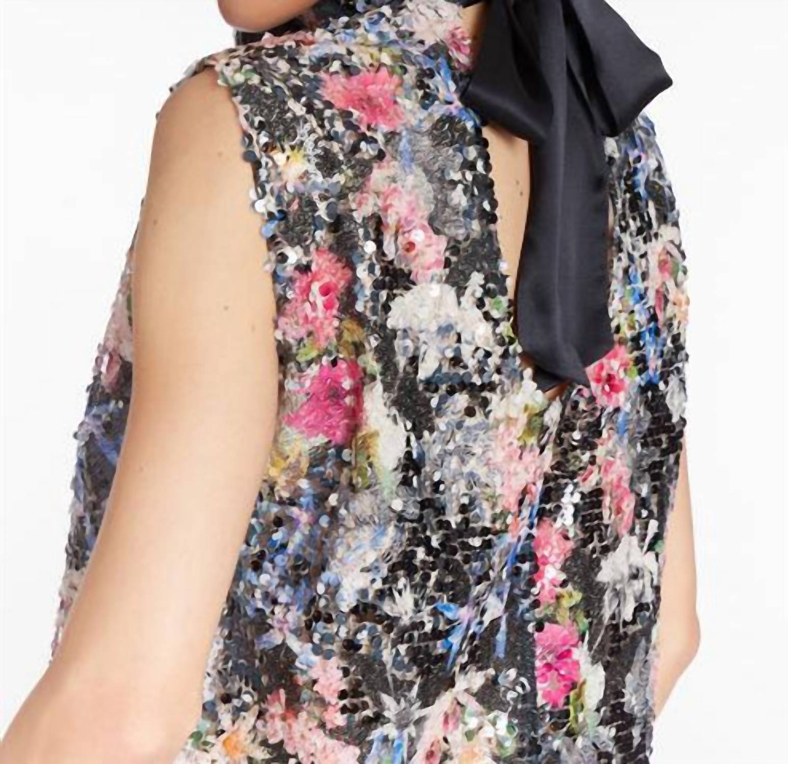 Amanda Uprichard - Middleton Sequin Sleeveless Top