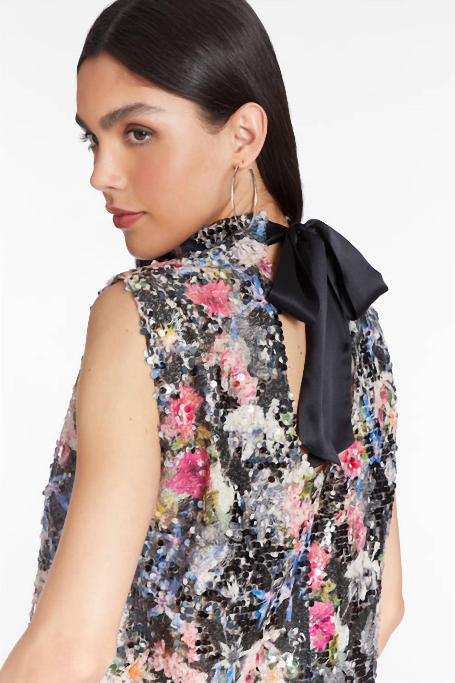 Amanda Uprichard - Middleton Sequin Sleeveless Top