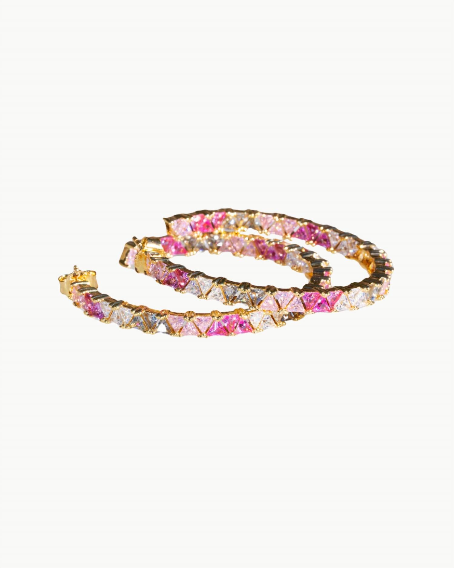 Native Gem - Women's Mare Hoops Earrings