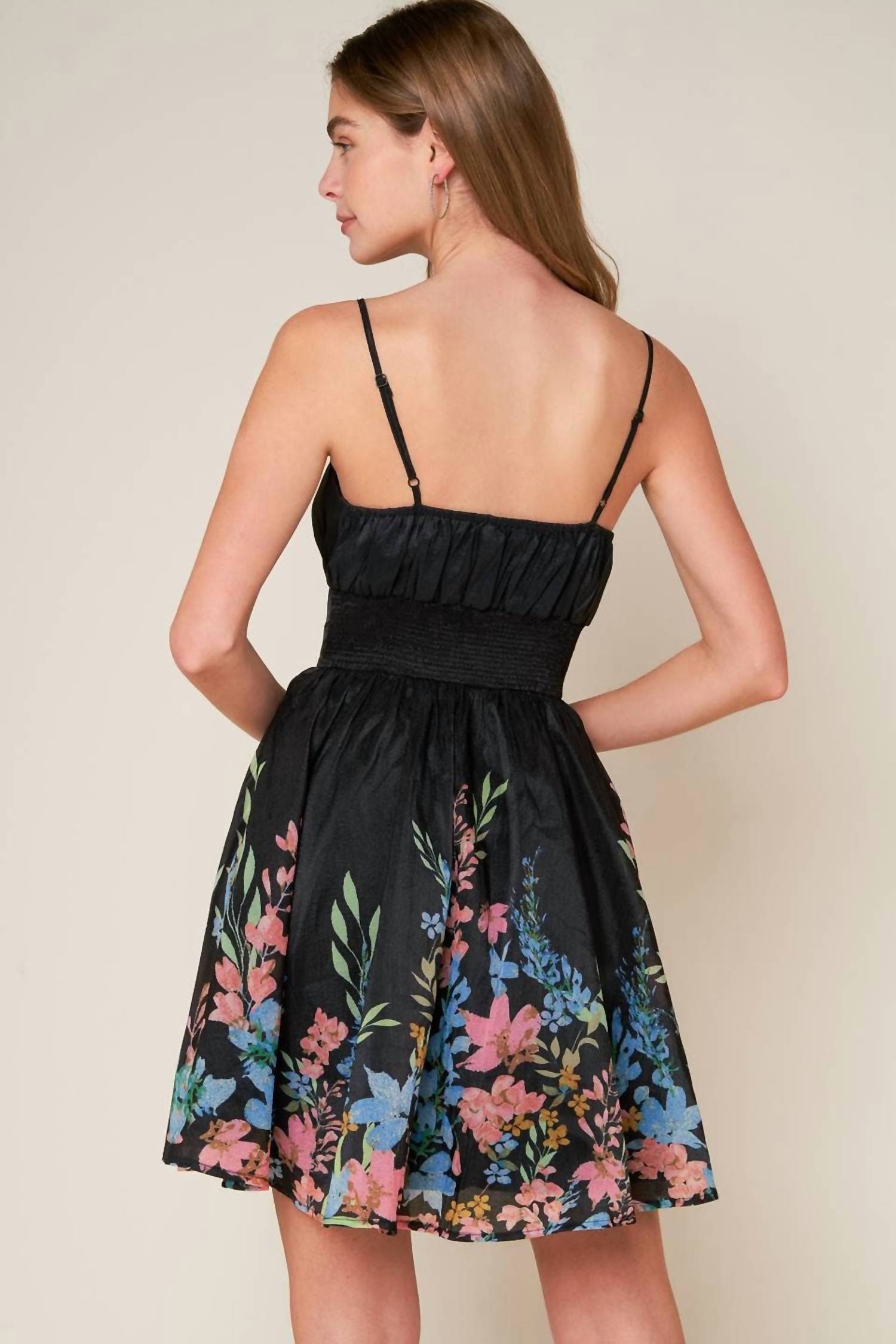 Flying Tomato - Midnight Wildflower Dress