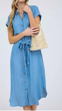 Blu Pepper - Deirdre Midi Shirt Dress