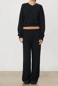 Eterne - Oversized Wide Leg Sweatpant