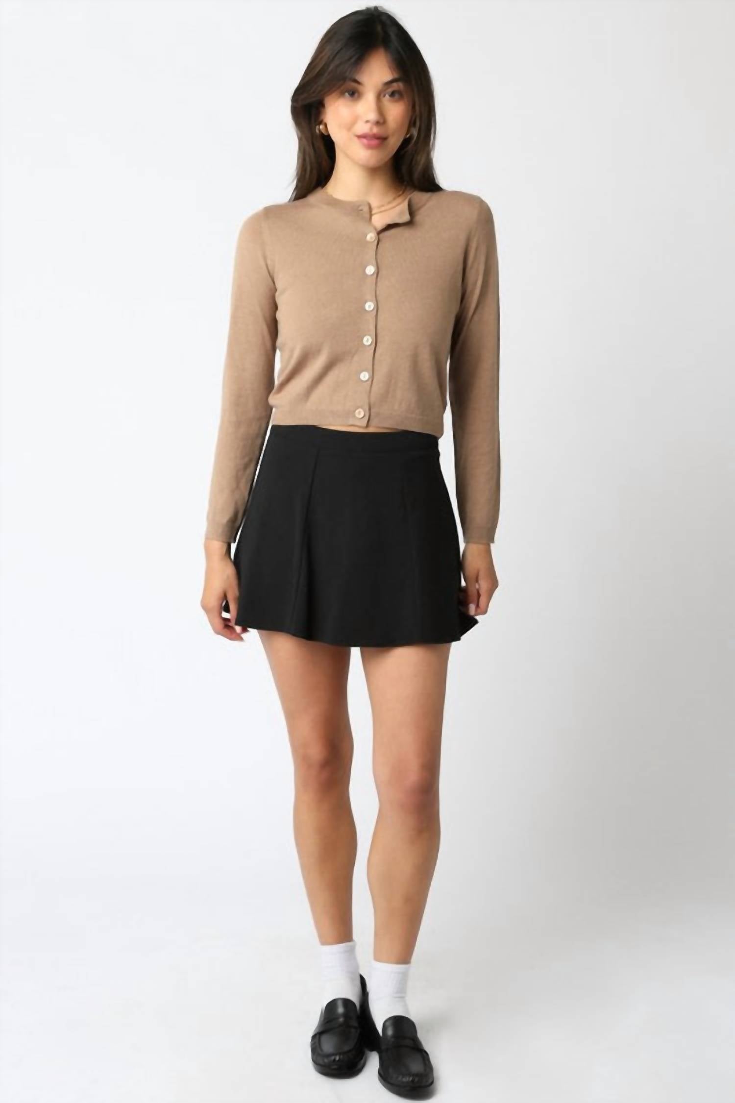 Olivaceous - Rhodes Knit Cardigan