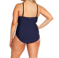 Raisins - Curve Ola Lace High Neck One Piece Swimsuit - Plus