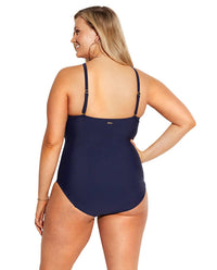 Raisins - Curve Ola Lace High Neck One Piece Swimsuit - Plus