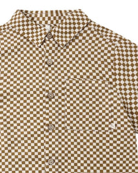 Rylee + Cru - Boy's Collared Short Sleeve Shirt