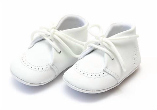 L'Amour - Baby's Benny Brogue Oxford Crib Shoes