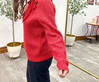 Hem & Thread - Tie Neck Sweater