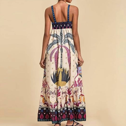 Sundayup - Tropical Getaway Maxi Dress