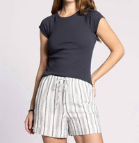 Thread & Supply Winslet Tee in obsidian - women's t-shirt