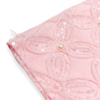 Doe A Dear - Kid's Sequin Floral Mesh Tee