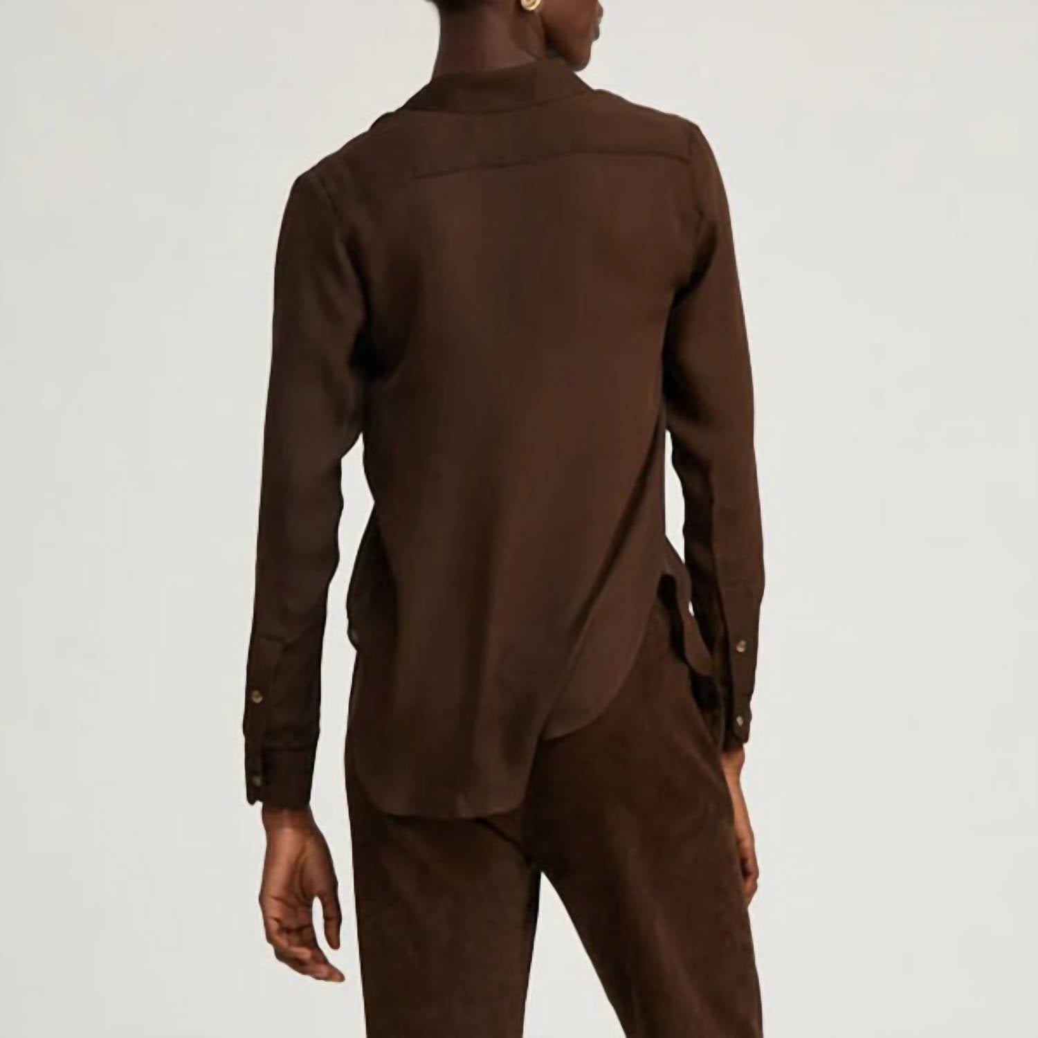 Sprwmn - Fitted Button Up Top