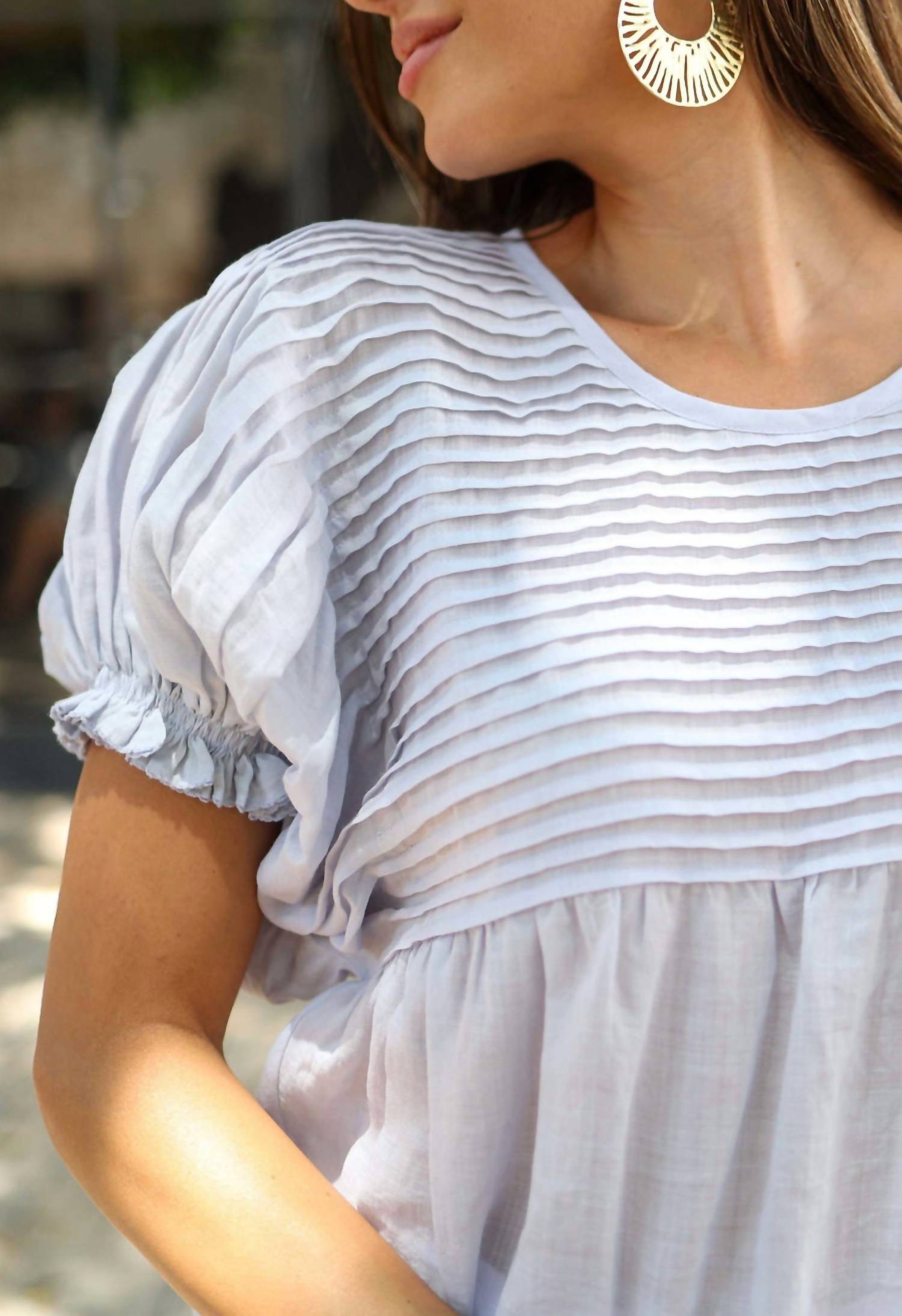 Scarlett Poppies - AMORE PINTUCKS TOP