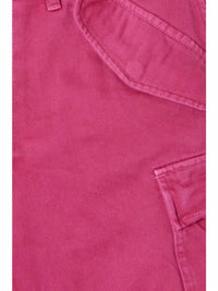 DENIMIST High Rise Boyfriend Cargo Jeans in pink - women's jeans - view 5