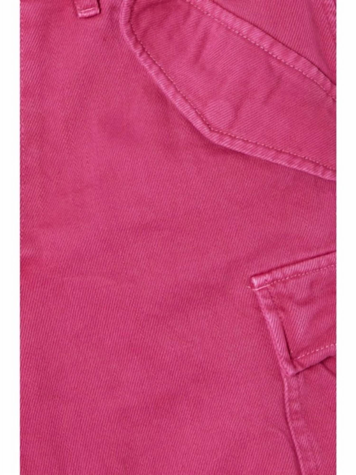 DENIMIST High Rise Boyfriend Cargo Jeans in pink - women's jeans - view 5