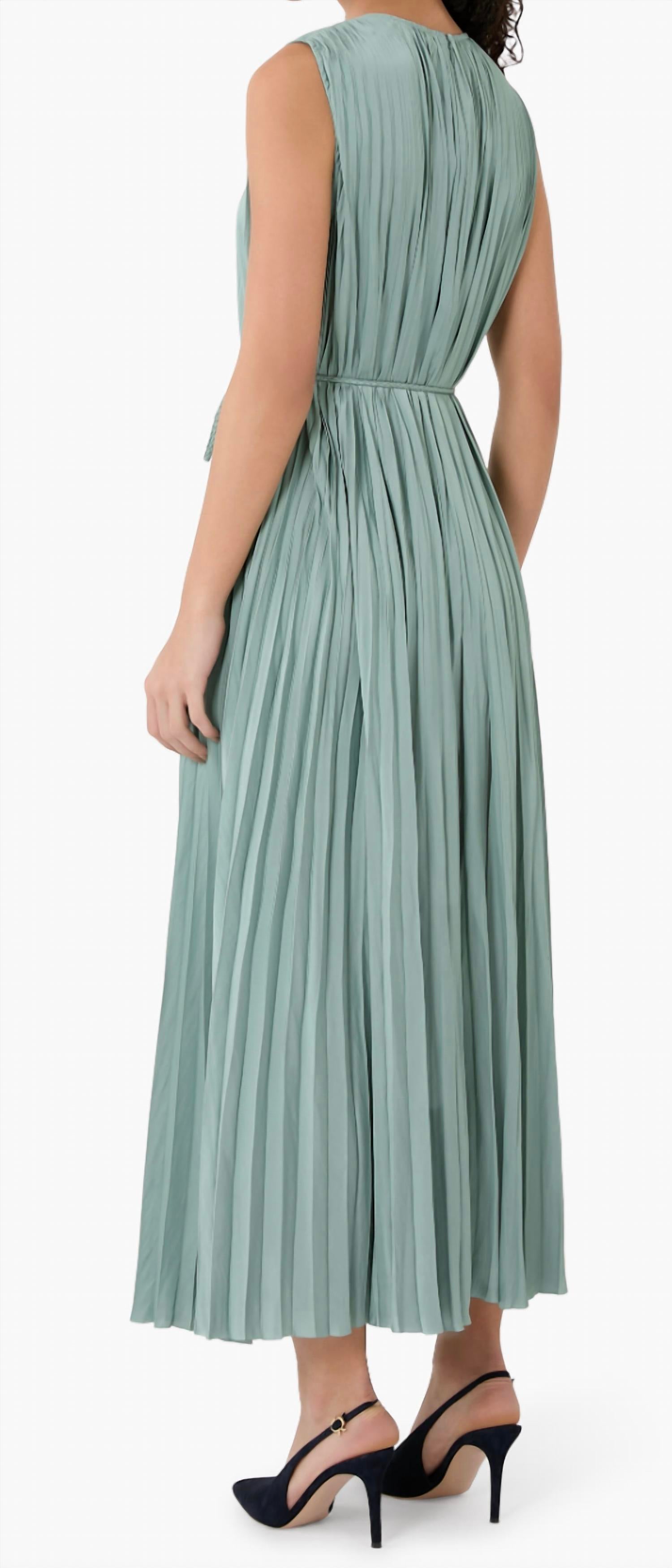 Ulla Johnson - Fianna Pleated Sleeveless Midi Dress