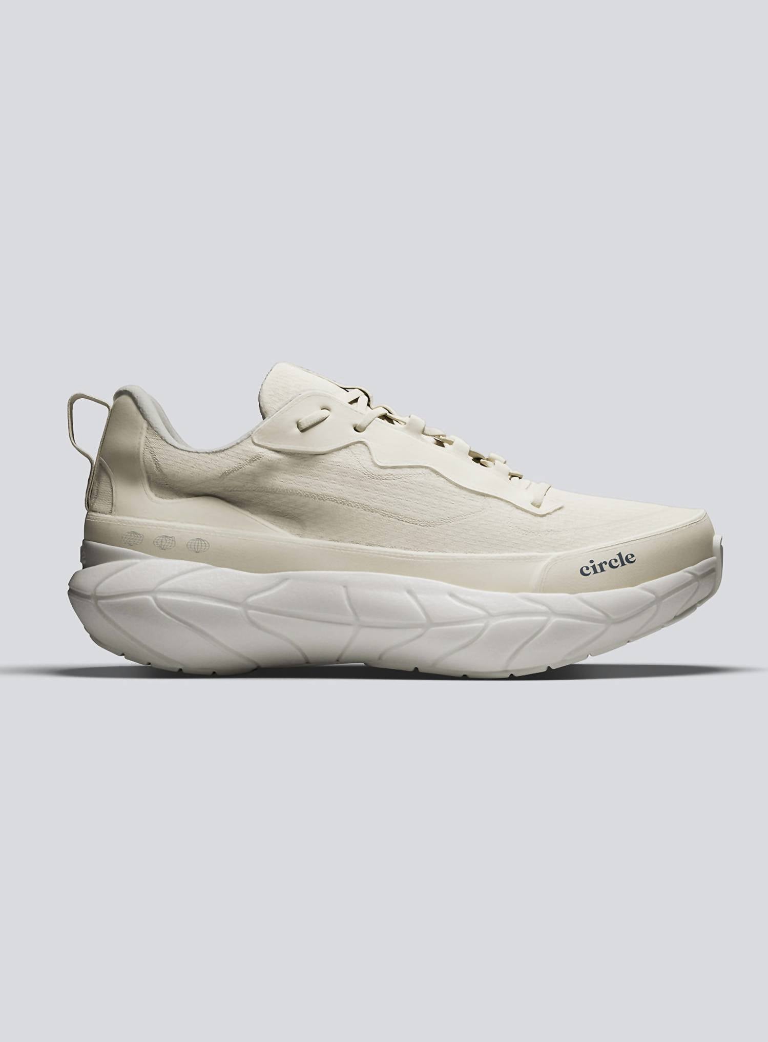 Circle G Women's Low Top Lace Up Running Sneakers in natural - women's shoe