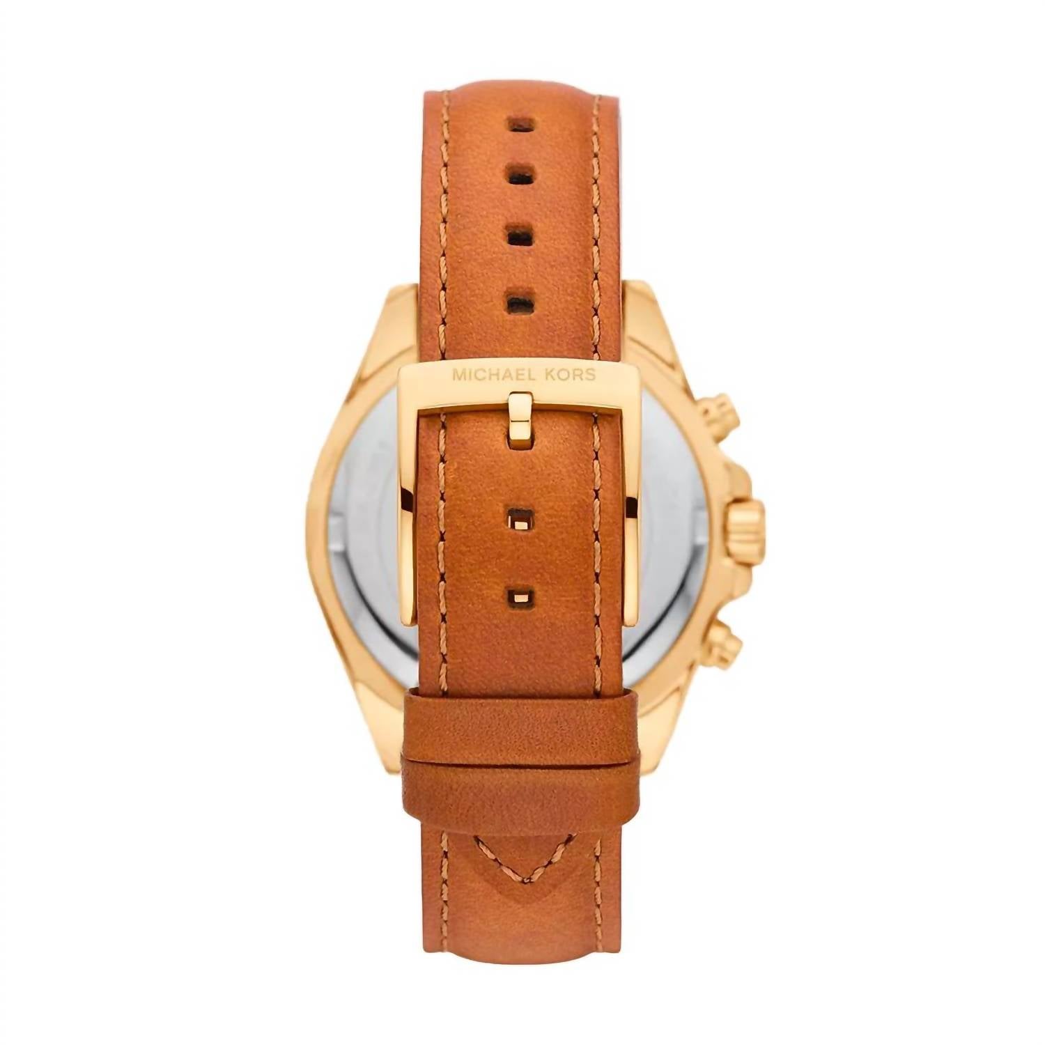Michael Kors - Women's Bradshaw Chronograph Leather Watch