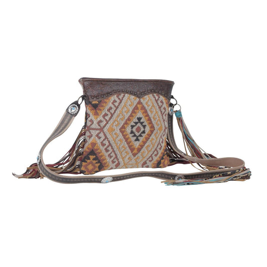 Myra Bags - Women's Psychedelic Tones Shoulder Bag