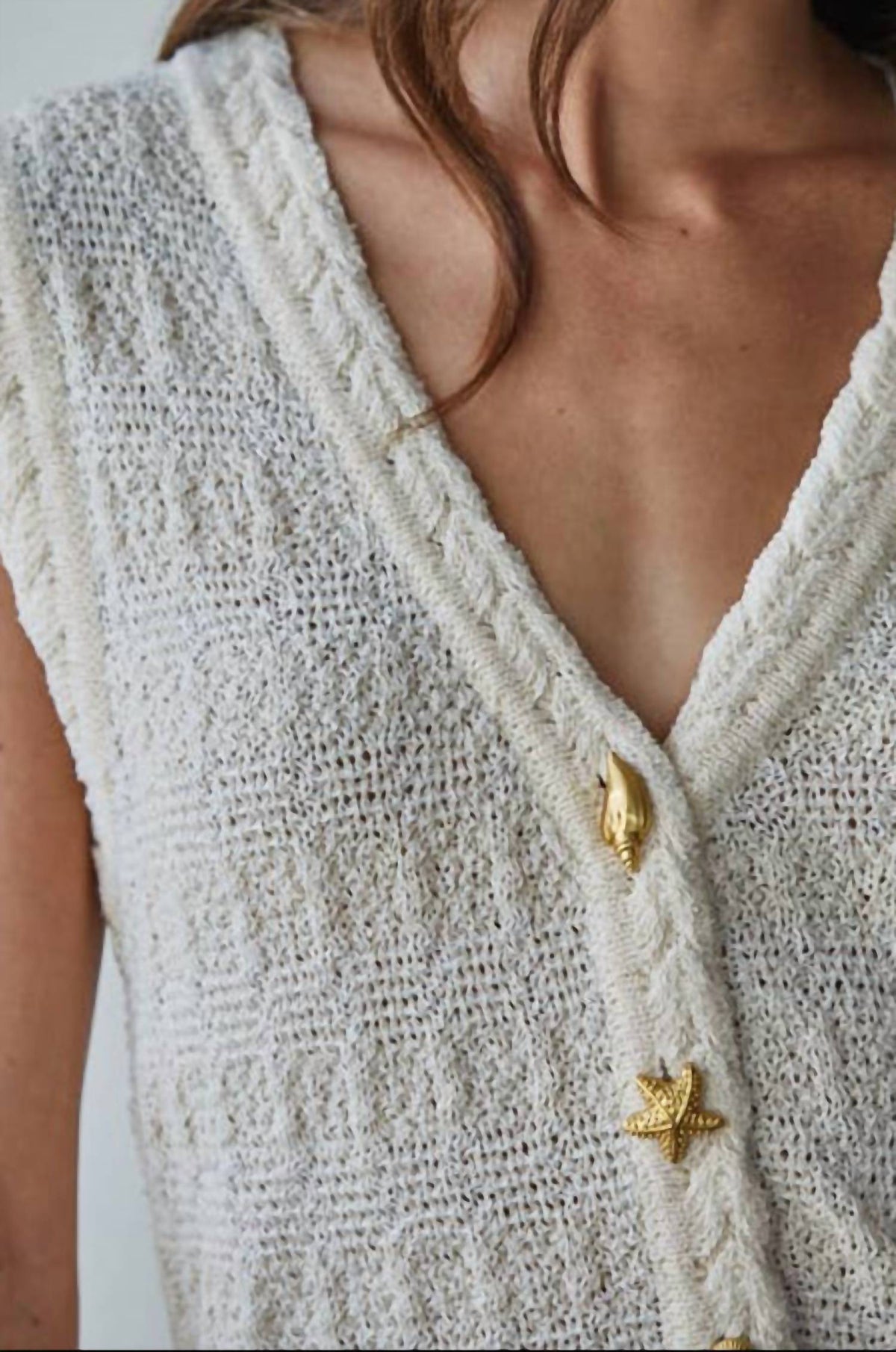 By Together - Seaside Charm Knit Tank