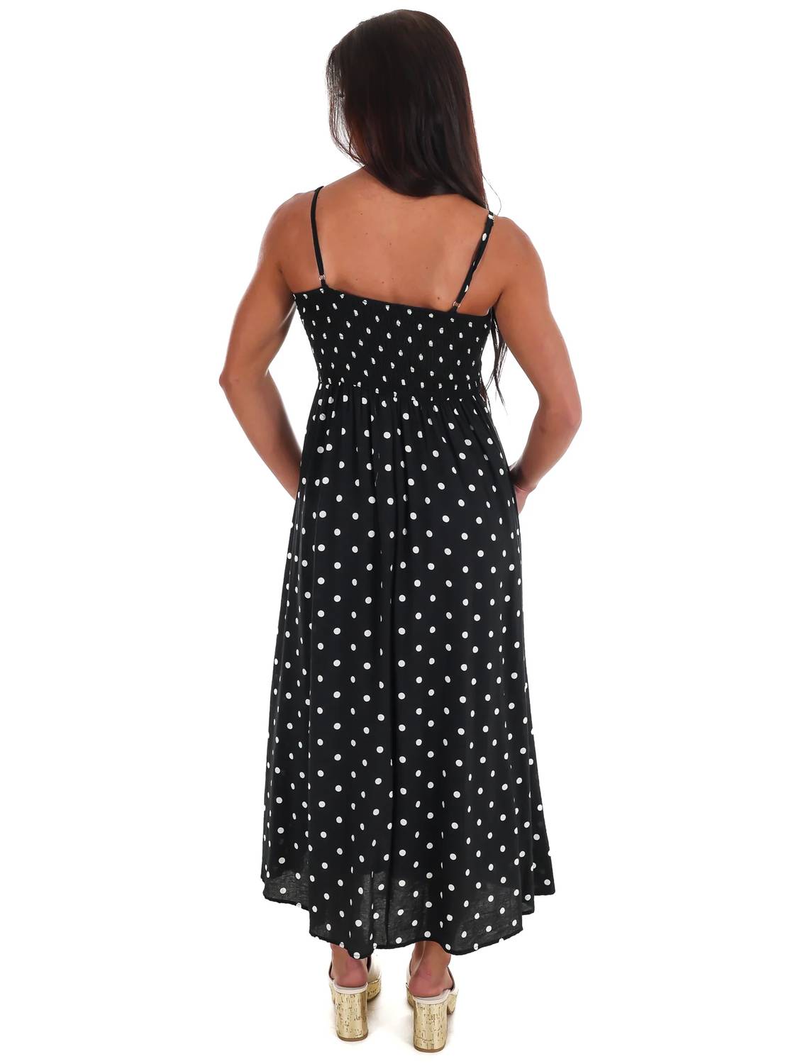 Blu Pepper - Women's Dottie Darling Midi Dress