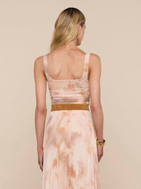 L'Agence - Rasha Shirred Tank Top