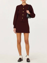 Astr - Eryn Crewneck Cardigan