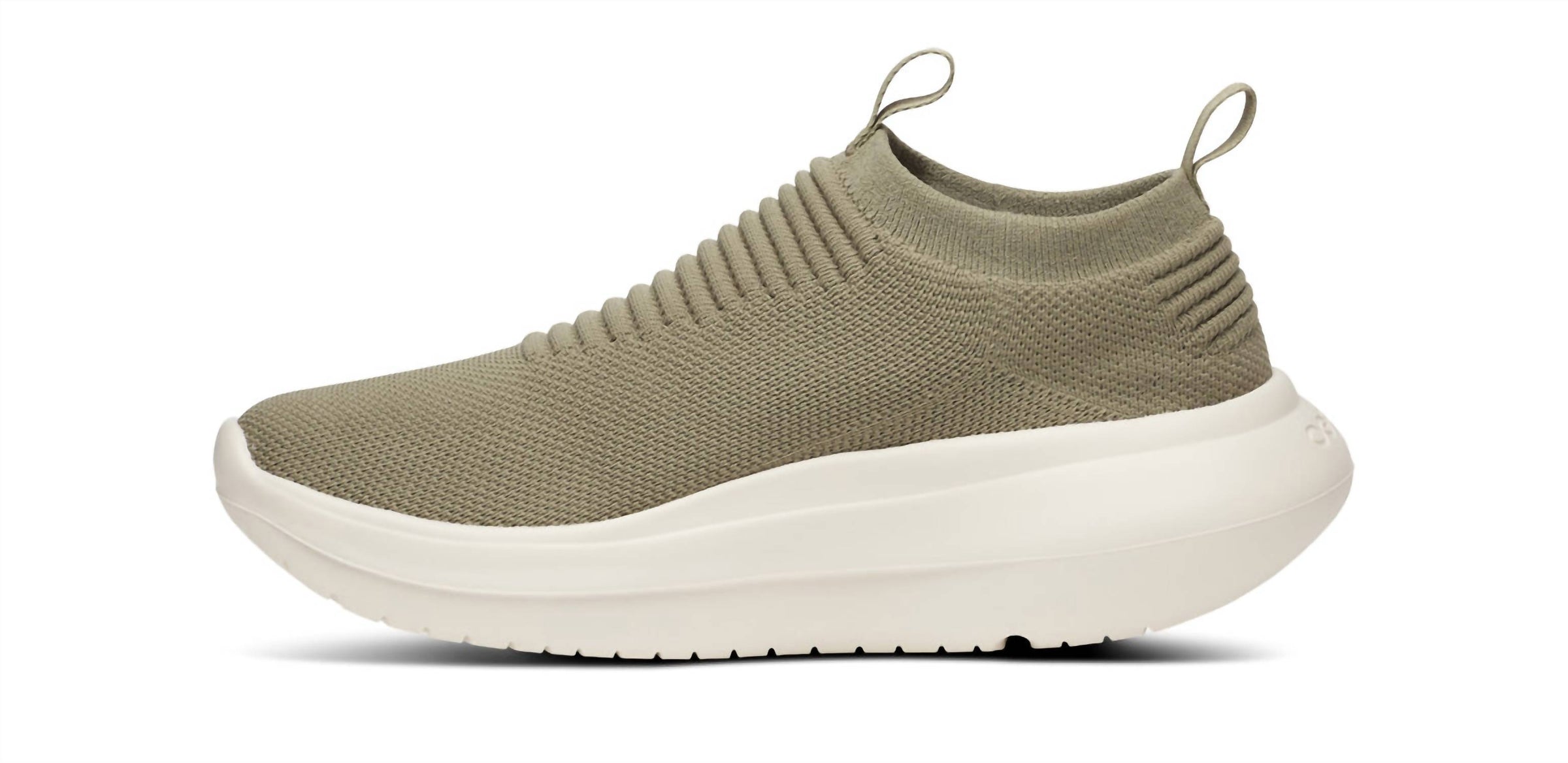 OOFOS Men's Oomy Zen Slip-on Shoe in chalk foliage - men's sneaker - view 4