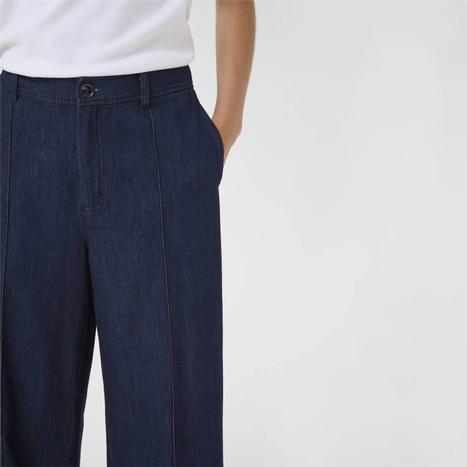 Part Two Sarana Jeans in rise blue denim - women's jeans - view 4