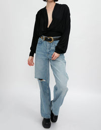 Frame - Le High N Tight Wide Leg Jean